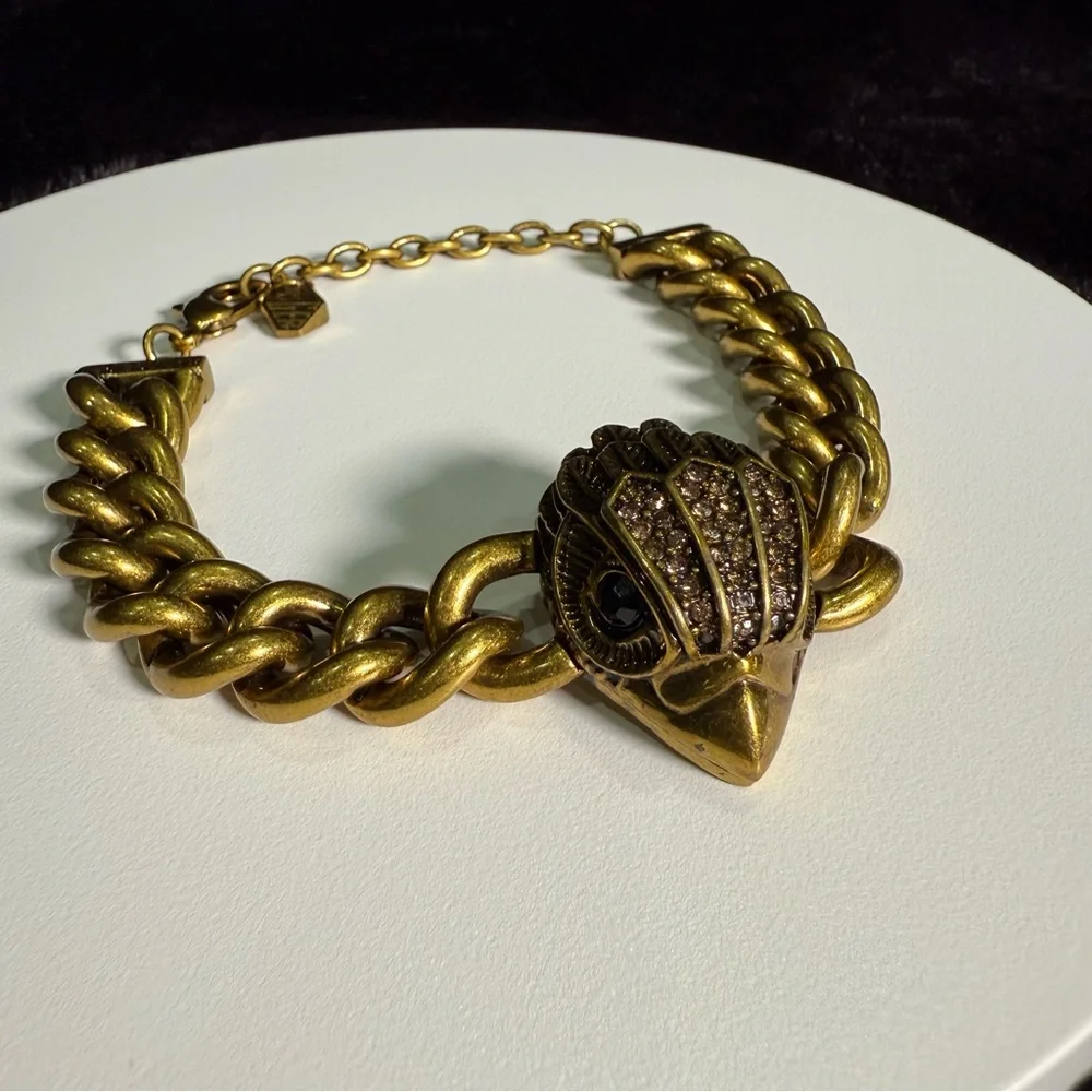 🐦✨ Kurt Geiger London Bird Head Chain Bracelet – Statement Piece - Picture 11 of 13